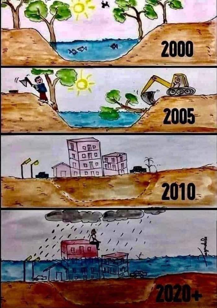 VÌ SAO ĐÔ THỊ BỊ NGẬP?