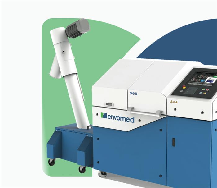 MÁY NGHIỀN SẤY RÁC THẢI Y TẾ ENVOMED