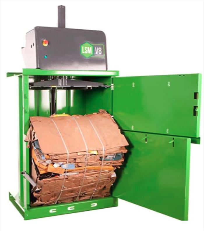 MÁY ÉP PHẾ LIỆU DẠNG ĐỨNG V8