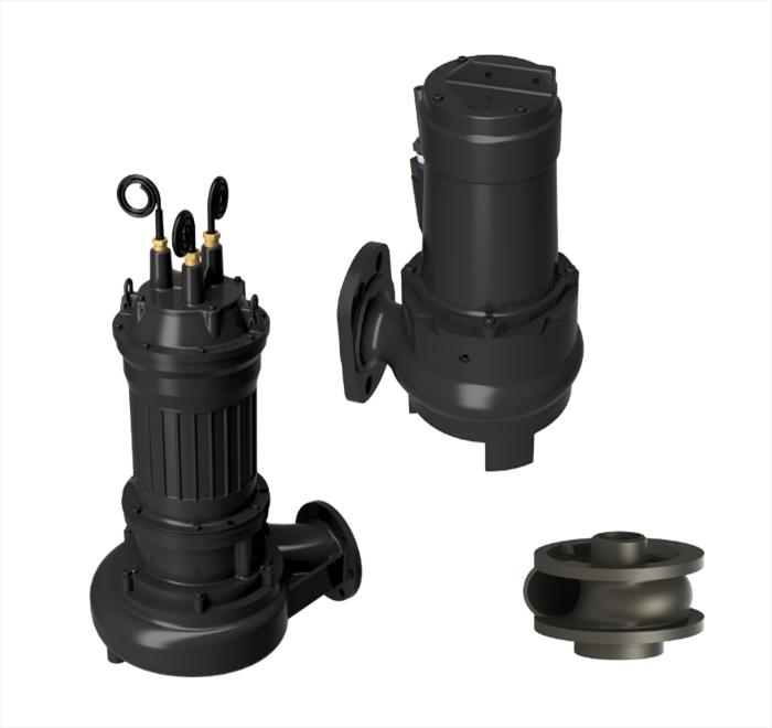 MÁY BƠM CHÌM CÁNH KÍN MỘT PHÍA